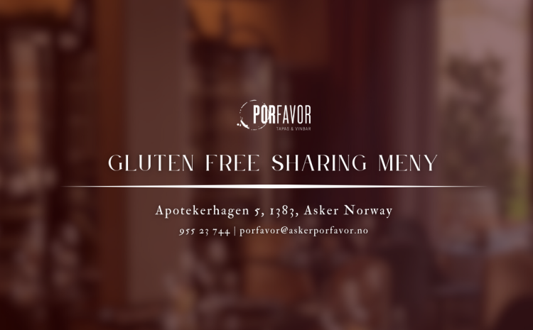  GLUTEN FREE SHARING MENY – 2026